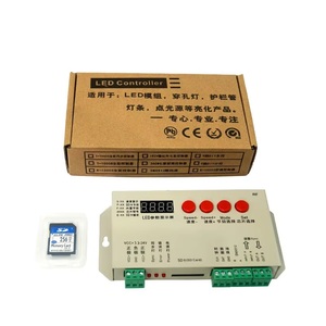 T1000S LCD <strong>Display</strong> 2048 PIXEL RGB Sync 2811 TTL <strong>DMX</strong> SPI Programmable LEDEdit Magic Digital Addressable SD Card <strong>LED</strong> <strong>Controller</strong> - Product Image 6