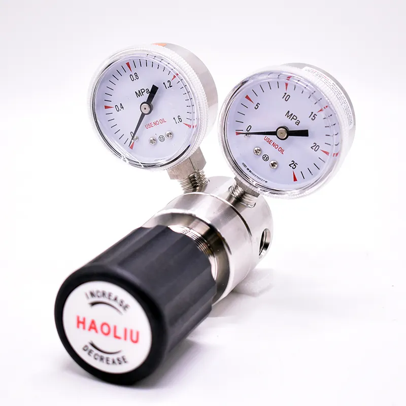 Monóxido de carbono CO pressão redutor acetileno C2 H2 alta pressão redutor pressão válvula reguladora