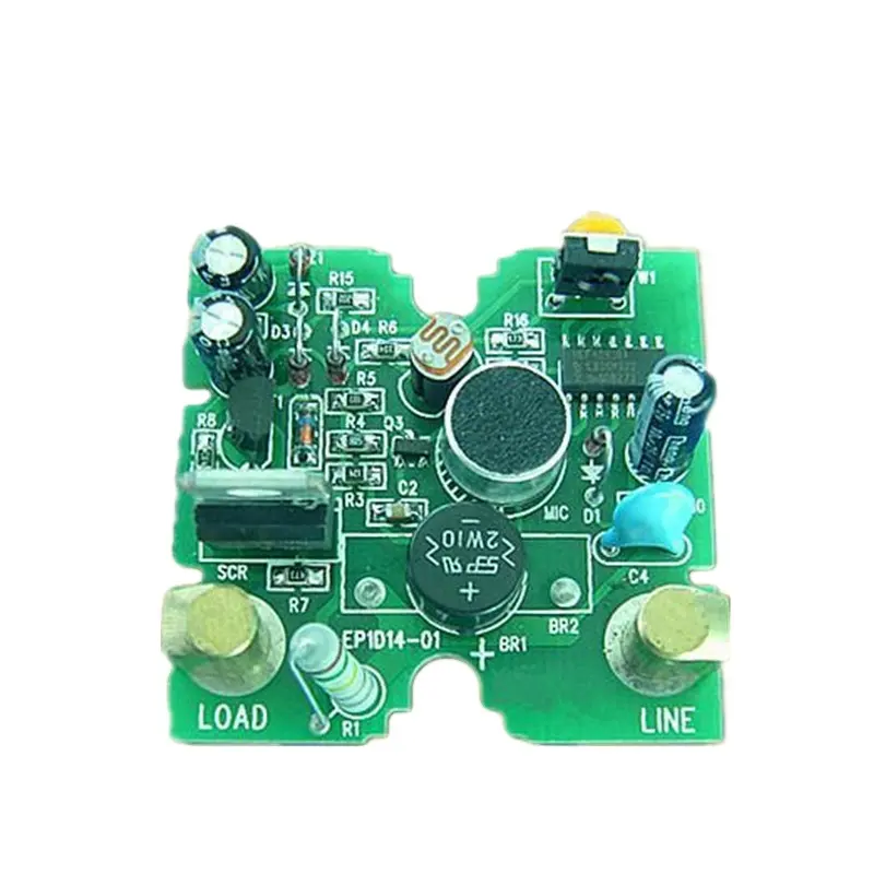 Carte de Circuit imprimé vierge de détecteur de métaux de télévision couleur Asic Crt personnalisée professionnelle