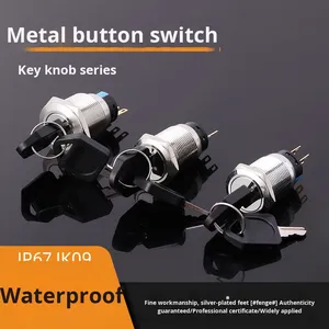 Chất Lượng Cao Bền Sử Dụng Kim Loại Key Chuyển 16Mm 19Mm 22Mm Key Khóa Chuyển Đổi Quay Phím Chọn - Product Image 3