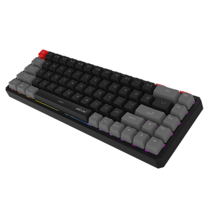Aikun GX968 68 teclas Teclado programable para juegos con cable Retroiluminación RGB Interruptores mecánicos Multi Meida Full Macro - Product Image 1