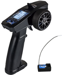 DD P32 2.4G 4CH RC Transmitter <strong>with</strong> RX41 Receiver <strong>LCD</strong> <strong>Display</strong> 120m Range 15 Model <strong>Memory</strong> for Crawler Truck Car Boat - Product Image 1