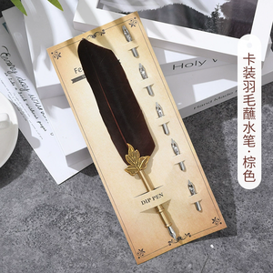 Sıcak satış gerçek doğal divit kalem Nibs kartı ile Calligraphist için Opp paketi - Product Image 2