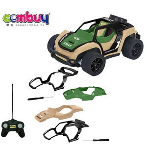 RCコンバーチブルシェルモデル車両1:16DIYアセンブリカー - Product Image 5