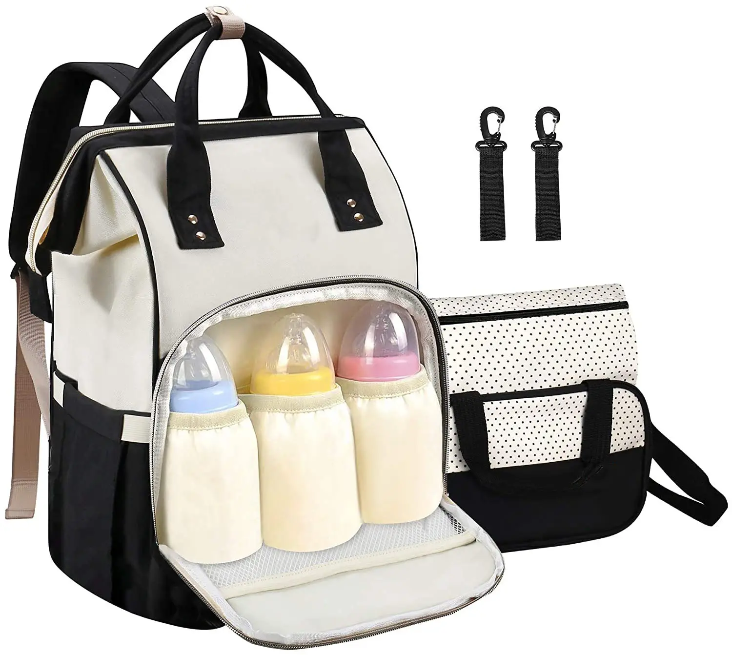กระเป๋าเป้สะพายหลังสำหรับคุณแม่,กระเป๋าเปลี่ยนผ้าอ้อมกระเป๋าใส่ผ้าอ้อมอเนกประสงค์กันน้ำสำหรับเดินทาง