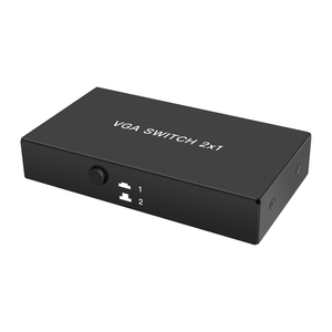 <strong>2</strong>-Port <strong>VGA</strong> Video Switch 2input 1output 2x1 1920*1440 Selector <strong>Splitters</strong> &amp; Converters Product Category - Product Image 5