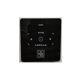 Lector de tarjetas de control de acceso a la puerta de la tarjeta de identificación NFC RFID IC con lector de tarjetas de escáner de código de barras - Product Image 2