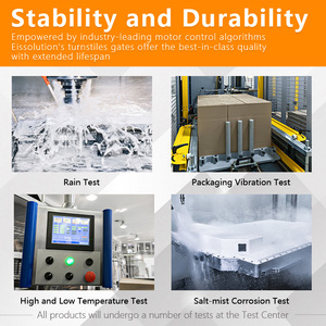 Eissolution Movement Function Smart Rfid Card Reader Tripod Turnstile Gate With <strong>Digital</strong> Fingerprint of <strong>Access</strong> <strong>Control</strong> Fixed Arm - Product Image 4