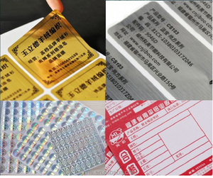定制防水标签自粘vynle聚乙烯聚氯乙烯贴纸卷或纸上制作 - Product Image 6