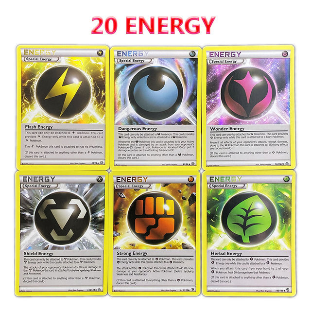 20 new energy cards