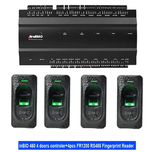 ZK InBio a porte 1/2/4 intelligente controllo di accesso biometrico pannello di controllo di accesso scheda di controllo di accesso RJ45 TCP/IP - Product Image 2