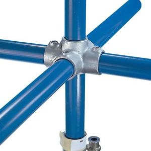 For KEE SAFETY Quick <strong>Coupling</strong> 5-Way Pipe Cross Connector 8-Type <strong>40mm</strong> Bore <strong>40mm</strong> Size BSPP Thread Alloy Copper Compatible BSPT NPT - Product Image 1