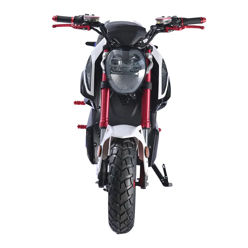 Prix bon marché moto électrique vitesse maximale 70 Km/H électrique 2000W freins à disque avant et arrière moto électrique