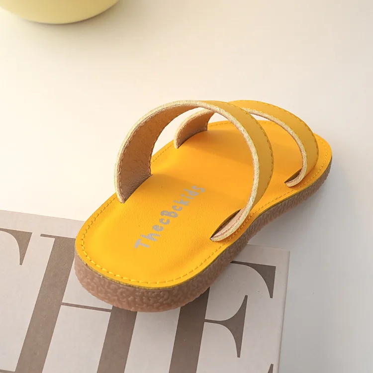 Custom Logo Children Slippers Girls Summer Beach Slides Sandals Kids Slippers Sandals