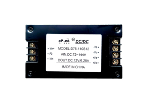 75W DC DC隔离式电源模块D75-110S12逆变器和转换器，宽72-144vdc输入12V 6.25A输出 - Product Image 4