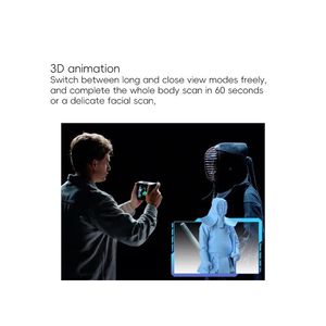 Revopoint miraco Plus Pmax máy quét 3D cầm tay Khả năng tương thích môi trường cao với USB IOS Com giao diện ánh sáng có sẵn - Product Image 4