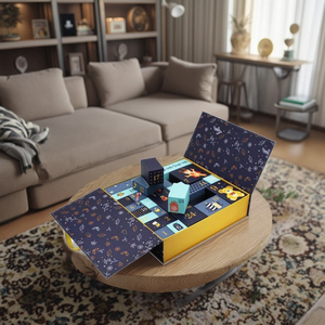 Nhà Máy Bán Buôn Tùy Chỉnh Đếm Ngược <span class=keywords><strong>Advent</strong></span> Lịch Hộp Thiết Lập Gấp Giấy Và Các Tông Bí Ẩn Bất Ngờ Hộp Quà Tặng Cho Giáng Sinh - Product Image 2