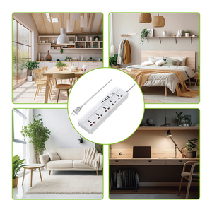 5つのコンセント220vコンセント5 Way Us標準パワーストリップマルチエクステンションソケット付き - Product Image 5