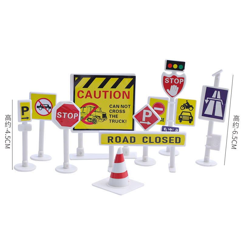 1 set di barricate di tromba bianca