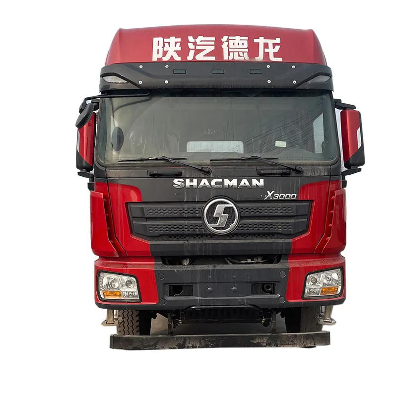 Stok dizel kamyon 5 kullanılan shacman X3000 6x4 430hp euro traktör kamyon satılık