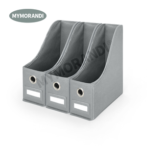 Bộ 3 Giá Đỡ Tạp Chí Bàn Sắp Xếp Tập Tin Hàng Đầu Hộp Lưu Trữ Tài Liệu Cho Văn Phòng Tại Nhà - Product Image 2