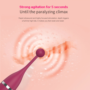 Ingebouwde Li-Ion Batterij, Werken Meer dan 1 Uur Clitoris Massager Siliconen Tamil Seksspeeltjes - Product Image 3