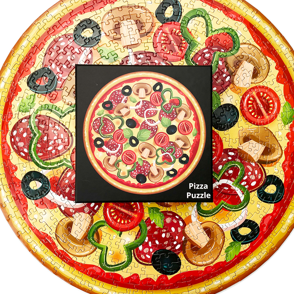 500 pieces, Round shape
