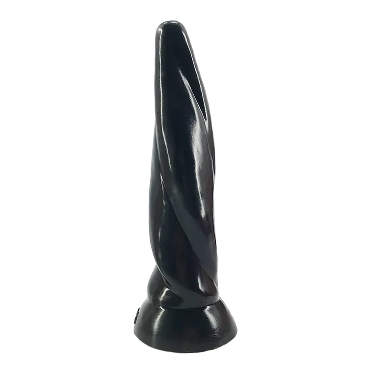 FAAK insertable 길이 19cm 7.5 "3.5cm 큰 인공 딜도 수탉 아날 플러그 블랙 성인 섹스 장난감 그림 여성과 남성