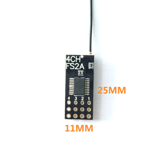 Ricevitore FS2A-4CH ad alte prestazioni PWM 4 canali per telecomando ad ala fissa - Product Image 6