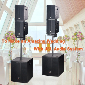 Sistema de altavoces de matriz lineal, altavoz activo de 3 vías, subwoofer, equipo de sonido de 12 pulgadas/amplificadores/altavoces para fiestas - Product Image 2