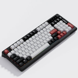 Teclado inalámbrico para juegos de 94 teclas personalizado para Windows y Mac PC Laptops Membrana con perilla de volumen y teclas multimedia - Product Image 5