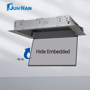 Wholesale Automatic Flip <strong>TV</strong> Ceiling <strong>Mount</strong> Electric Ceiling <strong>Installation</strong> Hidden Device Remote Control System Aluminum LCD Box - Product Image 3