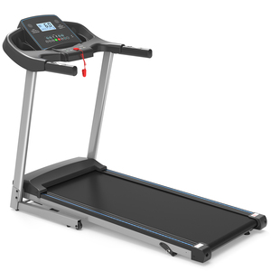 LFLY ev spor salonu elektrikli katlanabilir koşu bandı büyük LCD ekran kalp hızı fonksiyonu için koşu & Fitness motorlu koşu bandı - Product Image 3