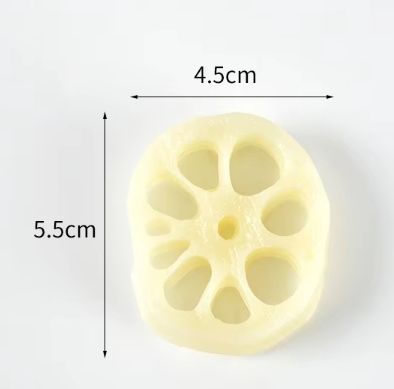 Tranches de racine de lotus