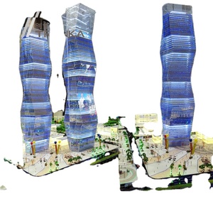 Escala modelo de edificio para 3D famoso edificio modelos en miniatura de fábrica - Product Image 1