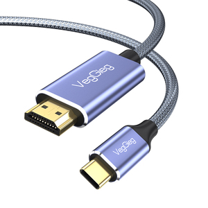 OEM/ODM C型至HDMI电缆超质量支持4k视频USB C型至高清电缆镀金连接器 - Product Image 1
