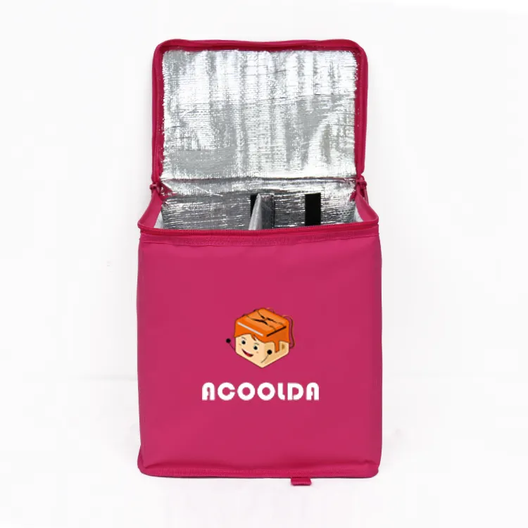 ODM qualità personalizzato impermeabile termico mochilas para extra large consegna scooter termo borse per la consegna di cibo