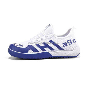 Low Price Henan Custom Mesh Breathable Light Weight Low MOQ in Stock <strong>Sport</strong> Shoes in <strong>Indonesia</strong> Running Shoes Men's Shoes