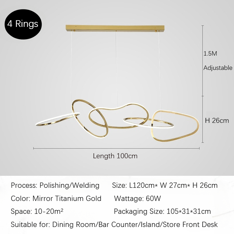 4 Rings 100CM