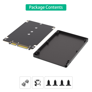 ขนาดเล็ก M.2 NGFF B คีย์2.5นิ้ว SATA SSD Enclosure SATA III อะแดปเตอร์เคสฮาร์ดดิสก์สำหรับคอมพิวเตอร์พีซี - Product Image 5