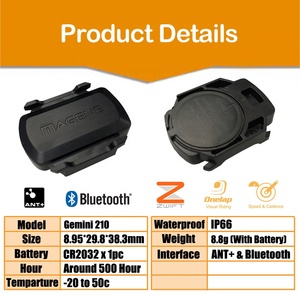 IP66防水Magene S3 + 速度/踏频双模传感器ANT + 蓝牙自行车电脑速度传感器 - Product Image 5