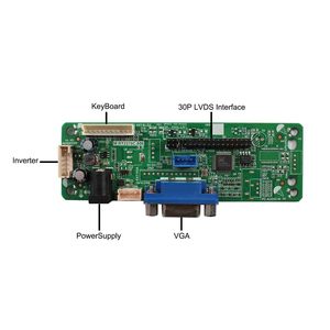20 Pins Lvsd Display Driver <strong>Board</strong> Custom Circuit <strong>Board</strong> <strong>Vga</strong> <strong>Lcd</strong> <strong>Controller</strong> <strong>Board</strong> For 12.1&quot; 800X600 Nl8060Bc31-41D <strong>Lcd</strong> Screen - Product Image 2