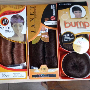 Toptan Janet insan saç tedarikçileri kısa bakire saç peruk siyah kadınlar için - Product Image 1