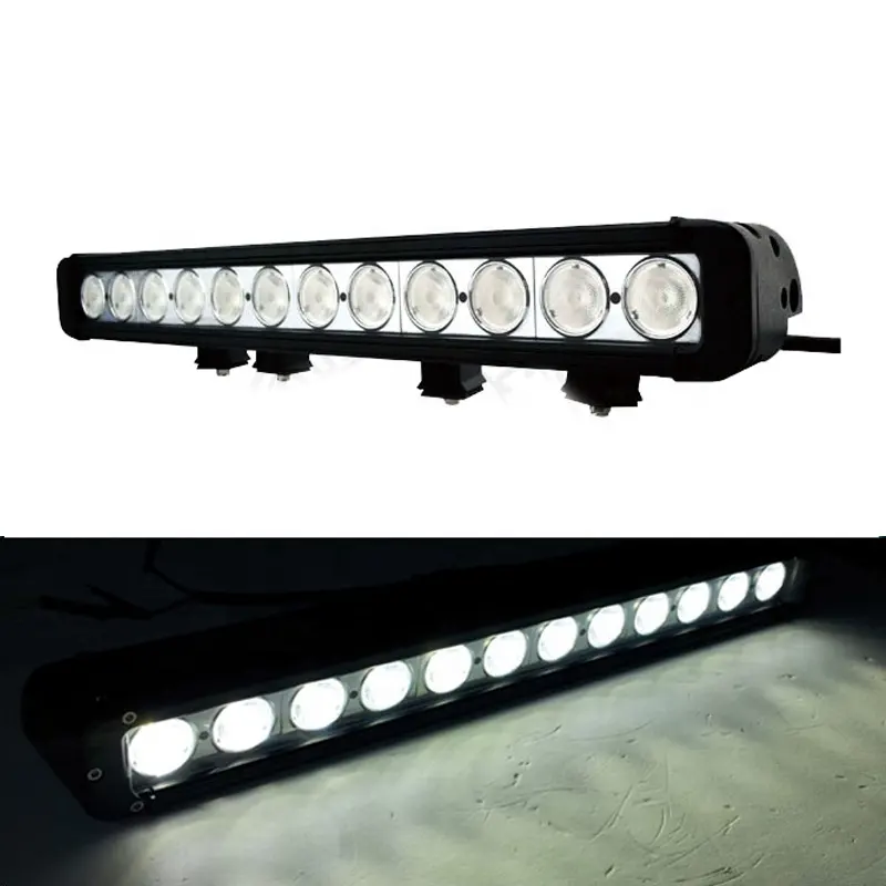 OVOVS 20Inch Led Licht Bar 120W Offroad Led-lichtleiste Spot Flut Combo Strahl Einreihige Licht Bar