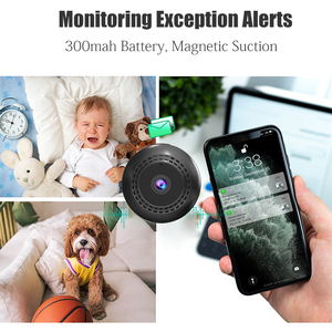 Ultra Compact 1080P HD Mini <strong>Camera</strong> Portable &amp; Discreet Wireless <strong>Motion</strong> Detection WiFi for Home Security Featuring CMOS <strong>Sensor</strong> - Product Image 2