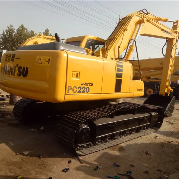 Komatsu PC200-excavadora sobre orugas, maquinaria usada, PC200, en Shanghai, precio nuevo