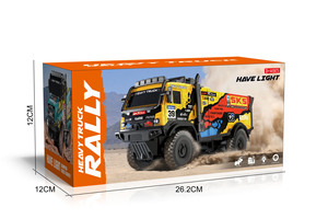 2.4GhzフラッシュライトリモコンカーRCトラック米国/ヨーロッパトレーラー電気自動車RCオフロード車のおもちゃキッズおもちゃギフト