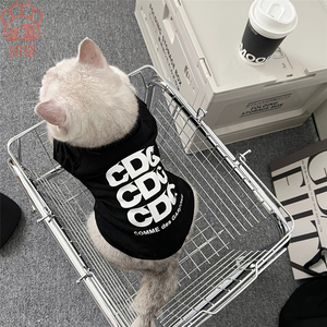 Teddy Bichon Trendy Inu Trendy Pet giyim yüksek kalite yaz rahat ceket büyük XL kediler köpekler için basit tarzı Polyester yapılmış - Product Image 6