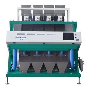 Proveedor de clasificador óptico Realtech Máquina clasificadora de color de arroz Granos de café Máquina clasificadora de granos de cacao Precio de fábrica - Product Image 5