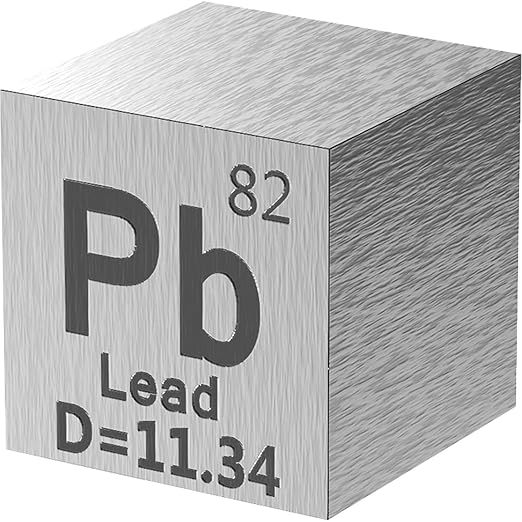 Cubo de plomo de 10 mm